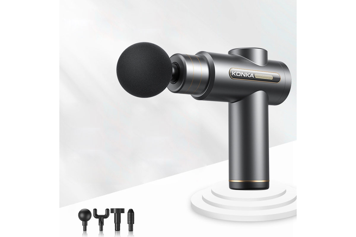 Портативный массажер Konka Muscle Fascial Massager TY-750 (4 насадки) в ...
